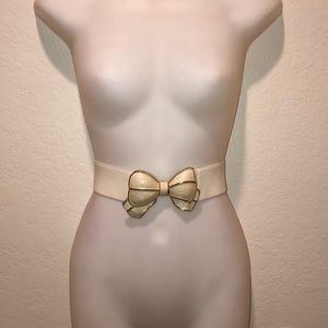 Vintage Marble Bow Belt